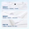 Lyocell short-sleeved T-shirt for men's summer trend solid color top, mercerized cotton loose round neck, unisex half-sleeved T-shirt Application Scenario